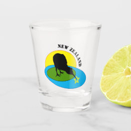 Kiwi Bird & Neuseeland Party / Getränke Schnapsglas