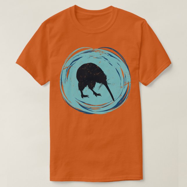 Kiwi Bird Neuseeland T-Shirt (Design vorne)