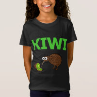Kiwi Bird und Frucht Funny Niedlich Neuseeland Bir