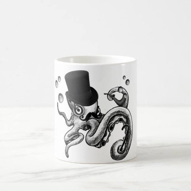Kiwi die extravagante Krake Tasse (Mittel)