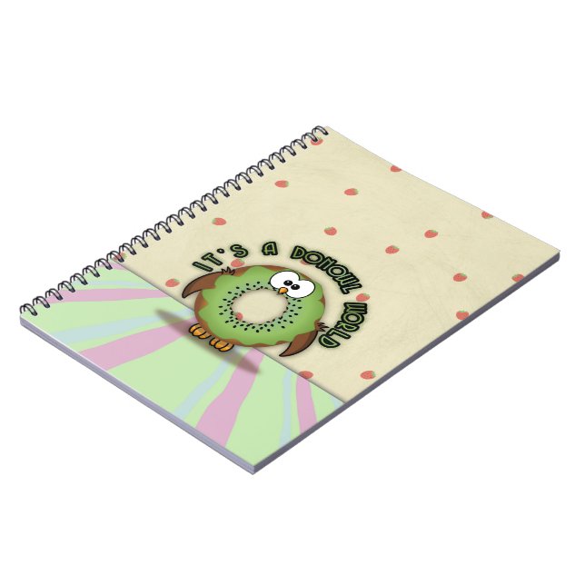 Kiwi Donowl Notizblock (Linke Seite)
