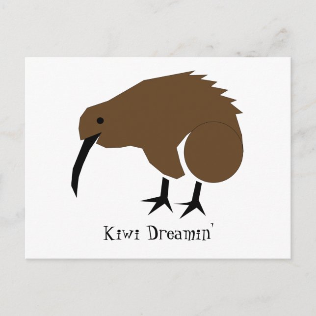 Kiwi Dreamin' Postkarte (Vorderseite)