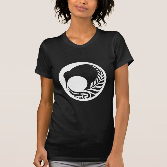 Kiwi-Farn-Disc T-Shirt (Vorderseite)