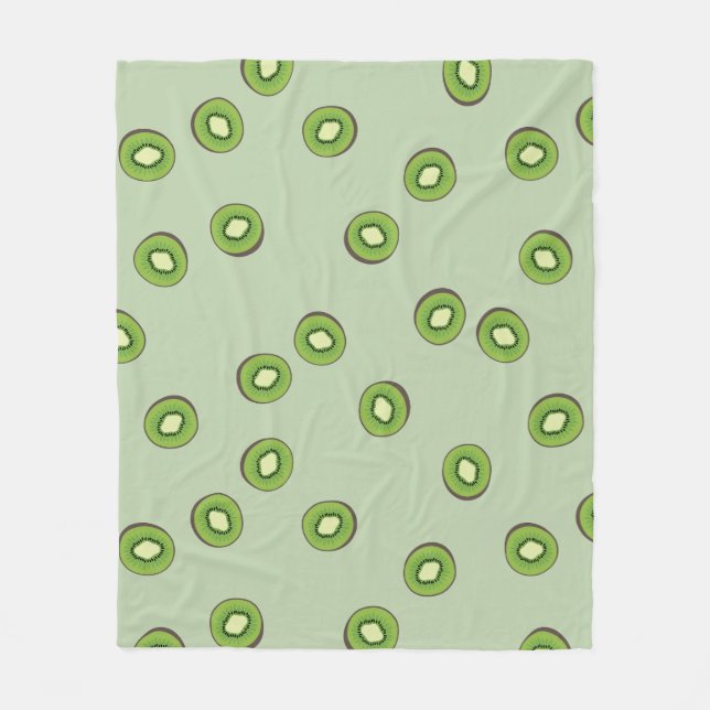 Kiwi Fleecedecke (Vorderseite)