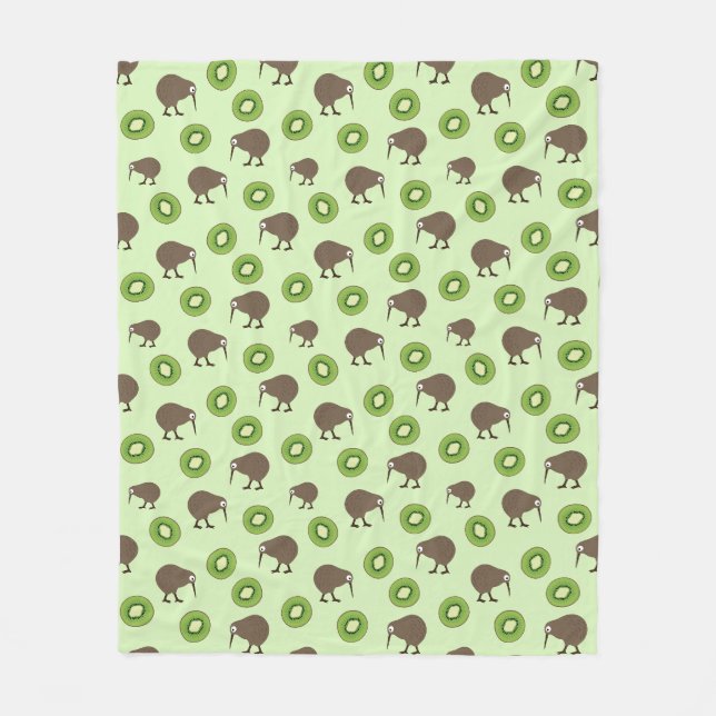Kiwi Fleecedecke (Vorderseite)