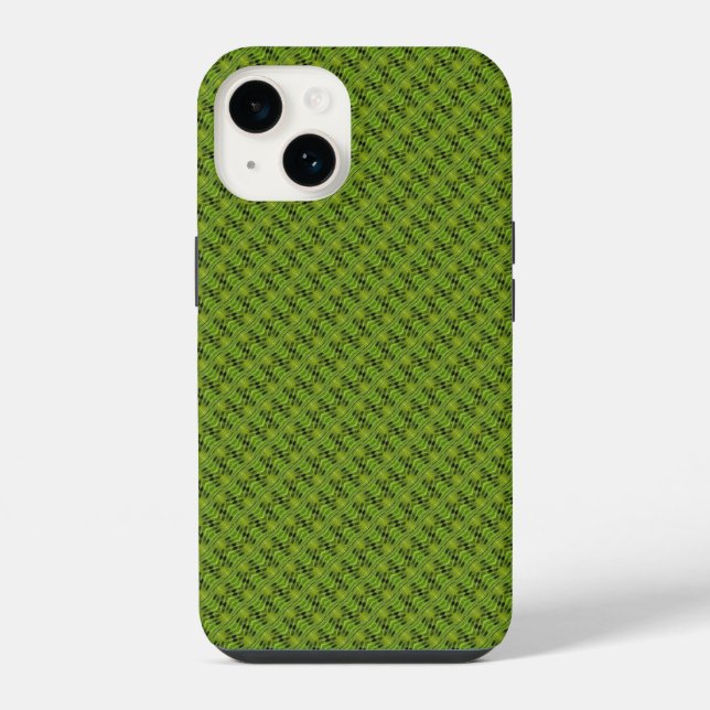 Kiwi-Frucht-Muster iPhone Hülle (Rückseite)