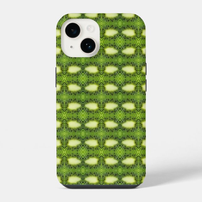 Kiwi-Frucht-Muster iPhone Hülle (Rückseite)