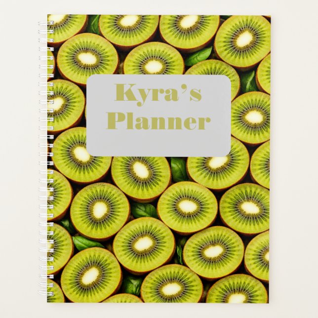 Kiwi-Frucht Planer-Cover  Planer (Vorderseite)