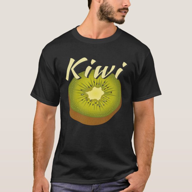 KIWI Fruit Fruit Vitamins Vegan Kiwi T-Shirt (Vorderseite)