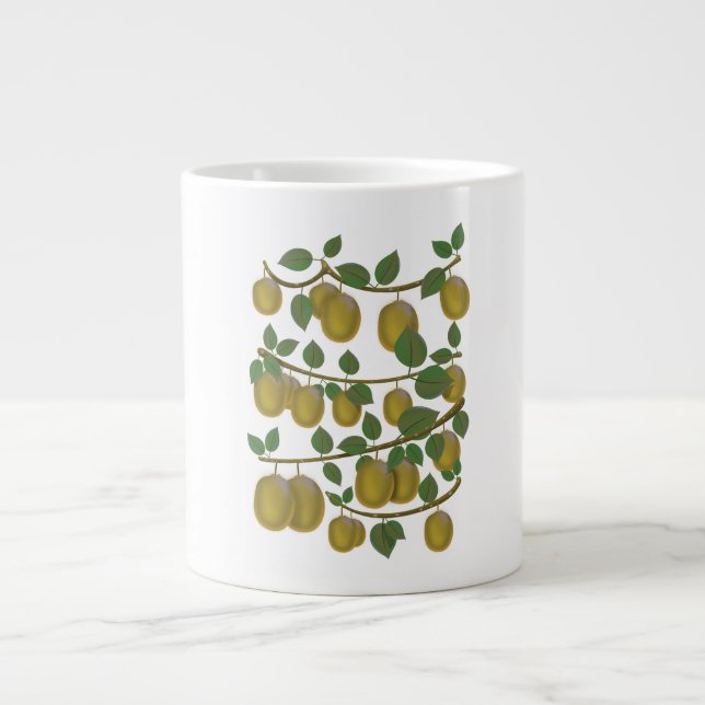 Kiwi Fruit Jumbo-Tasse (Vorderseite)
