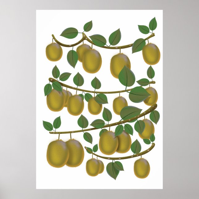 Kiwi Fruit Poster (Vorne)