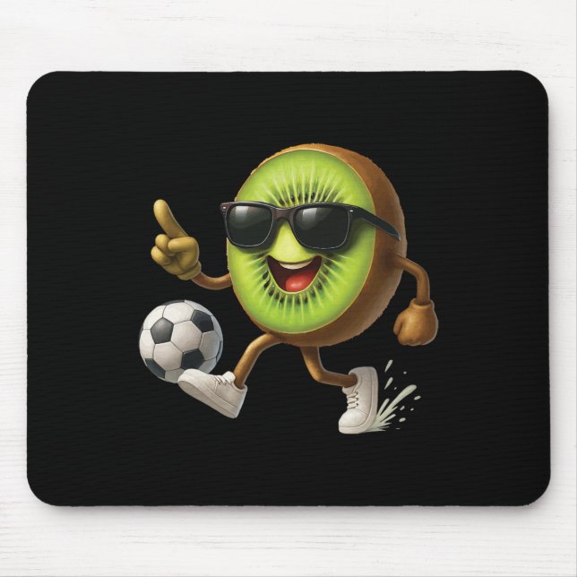 Kiwi Fußball  Mousepad (Vorne)