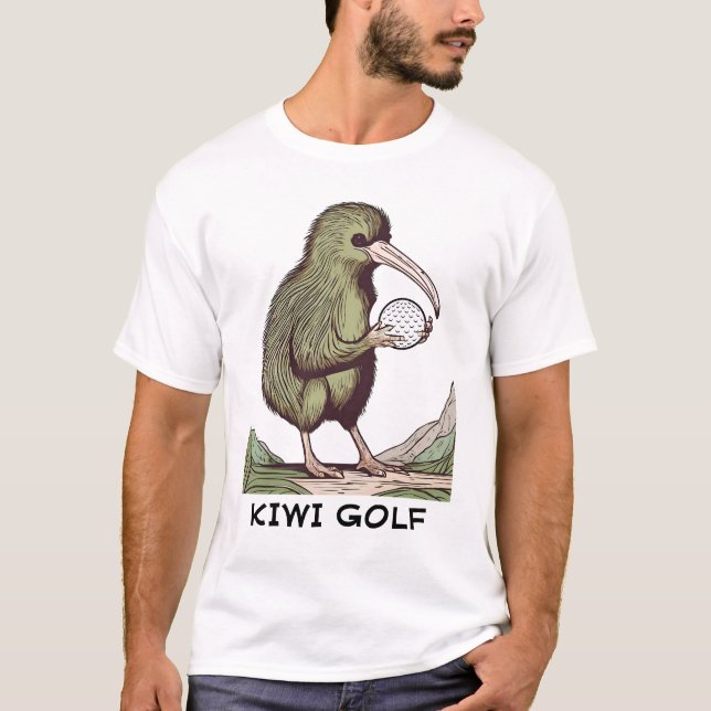 Kiwi Golf T - Shirt (Vorderseite)