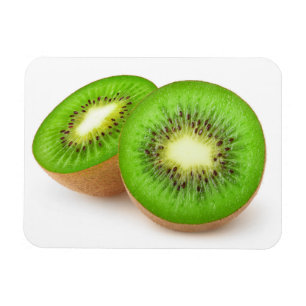 Kiwi halves magnet