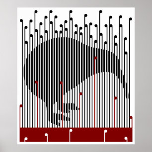 Kiwi in Raupo, BULLRUSH Poster