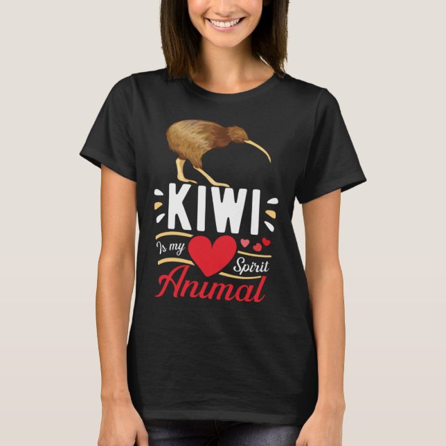 Kiwi is My Spirit Animal Love Cute Kiwi  Kid T-Shirt (Vorderseite)