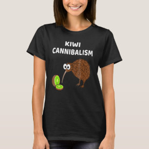 Kiwi Kannibalismus Niedliches Kannibalistisches T- T-Shirt