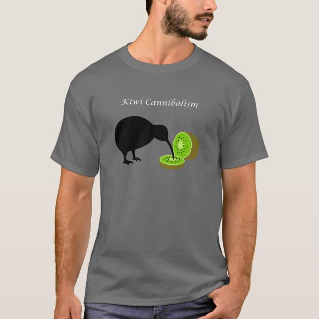 Kiwi-Kannibalismus T-Shirt (Vorderseite)