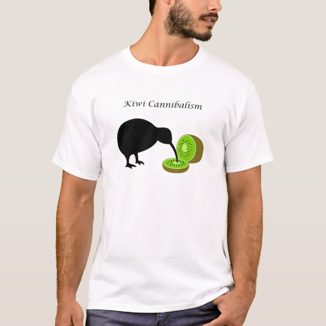 Kiwi-Kannibalismus T-Shirt (Vorderseite)