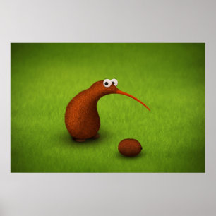 Kiwi-Kiwi Poster