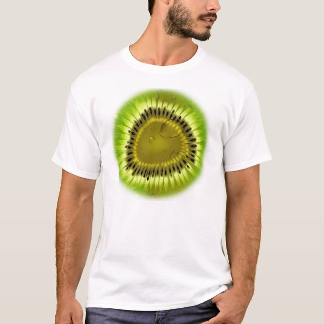 Kiwi-Mischungs-Shirt T-Shirt (Vorderseite)