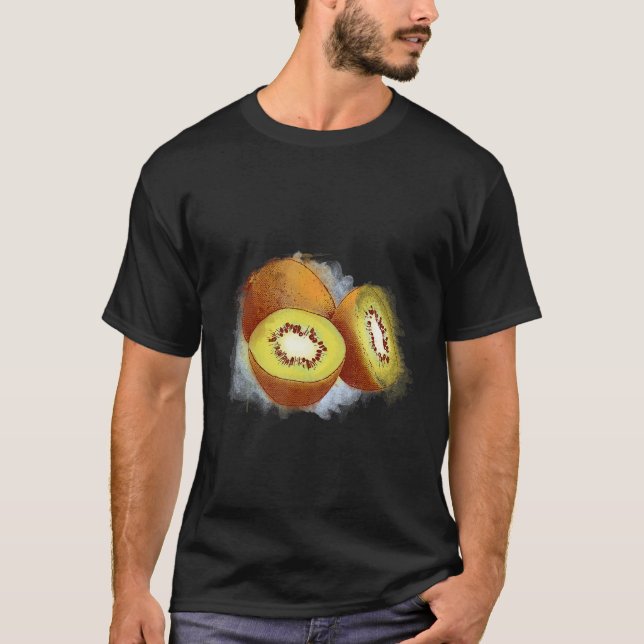Kiwi motif fruit kiwi T-Shirt (Vorderseite)