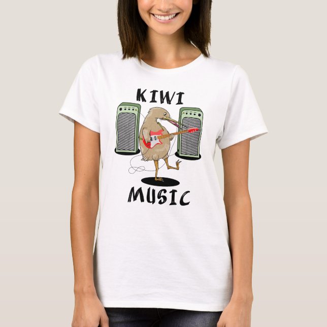 Kiwi Music T-Shirt (Vorderseite)