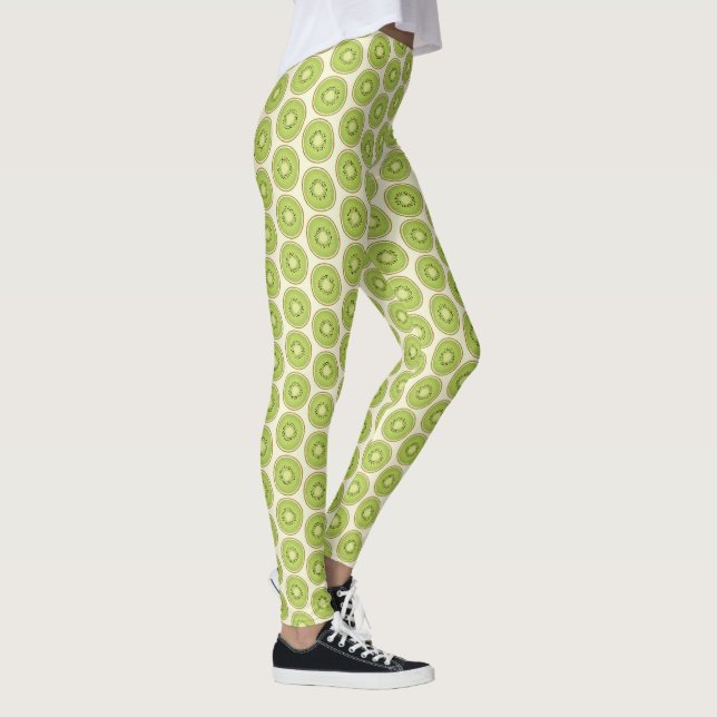 Kiwi-Muster Leggings (Rechts)