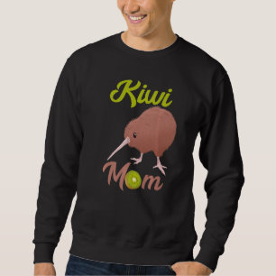 Kiwi-Mutter Kiwi-Vogel Frucht-Mutter-Tier Neuseela Sweatshirt