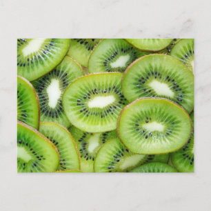 Kiwi Nah-up Foto Postkarte