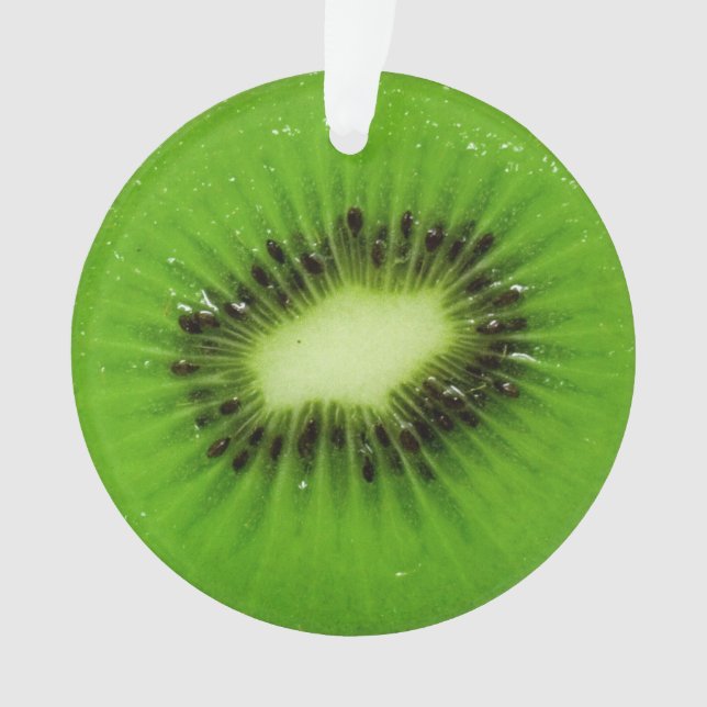 Kiwi-neue Scheibe Ornament (Vorderseite)