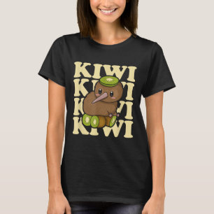 Kiwi Neuseeland Zitat für einen Kiwi-Vogelliebhabe T-Shirt