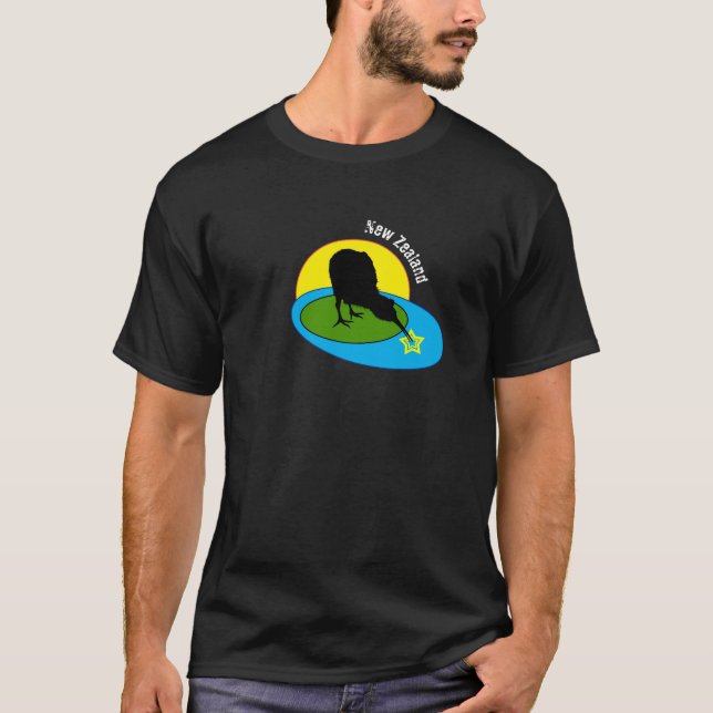 Kiwi - New Zealand Bird & Bro Fashion (Reisetee) T-Shirt (Vorderseite)