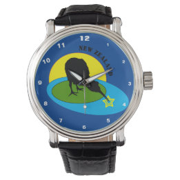 Kiwi - New Zealand Bird & Bro Fashion (Watch) Armbanduhr