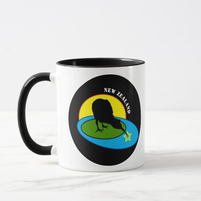 Kiwi - New Zealand Bird & Bro Office/Coffee Tasse (Links)
