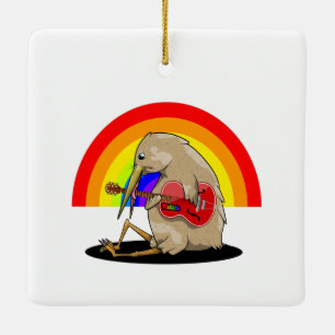 Kiwi New Zealand Music Keramikornament
