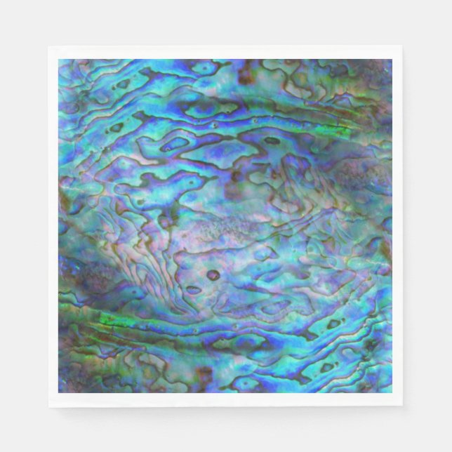 KIWI NEW ZEALAND PAUA NAPKIN SERVIETTE (Vorderseite)