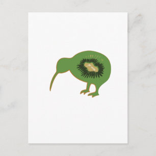 Kiwi nz Kiwifruit Postkarte