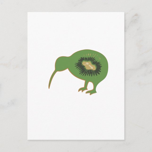 Kiwi nz Kiwifruit Postkarte (Vorderseite)