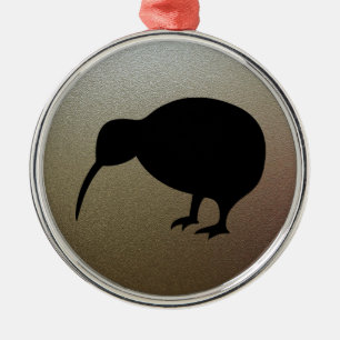 Kiwi Ornament Aus Metall
