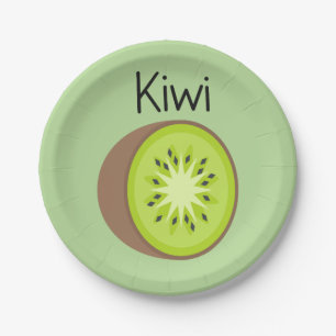 Kiwi Pappteller