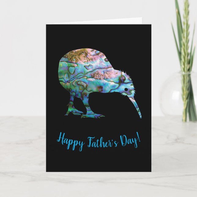 KIWI PAUA VATER'S DAY CARD KARTE (Vorderseite)