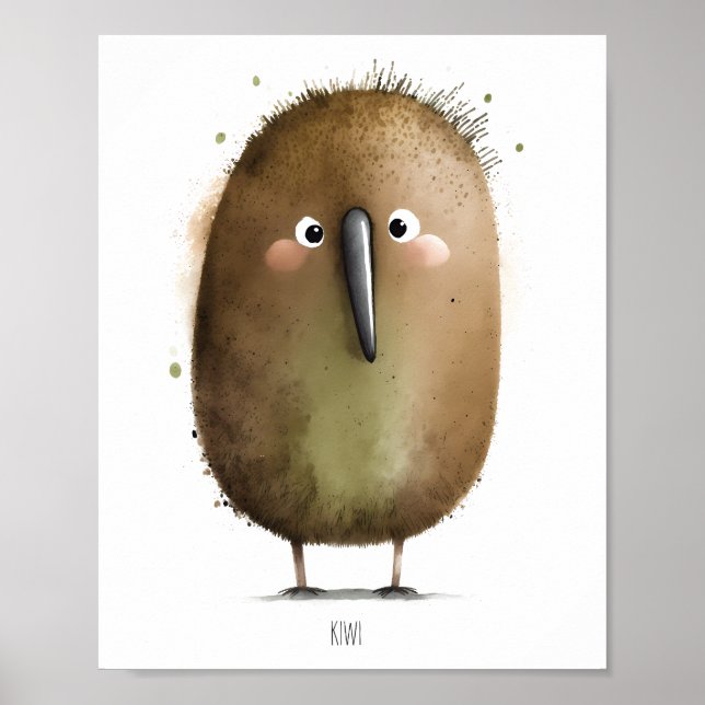 Kiwi Poster (Vorne)