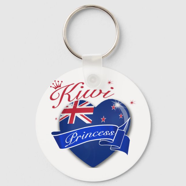 Kiwi Princess Schlüsselanhänger (Vorderseite)