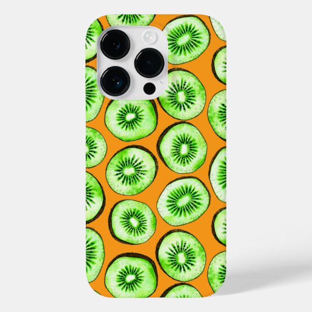 Kiwi-Scheiben Case-Mate iPhone Hülle (Rückseite)