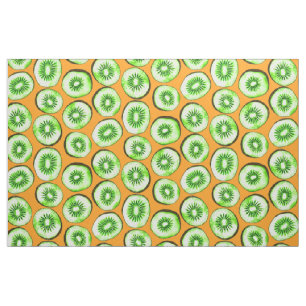 Kiwi-Scheiben Stoff