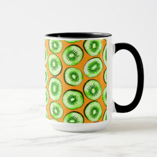 Kiwi-Scheiben Tasse