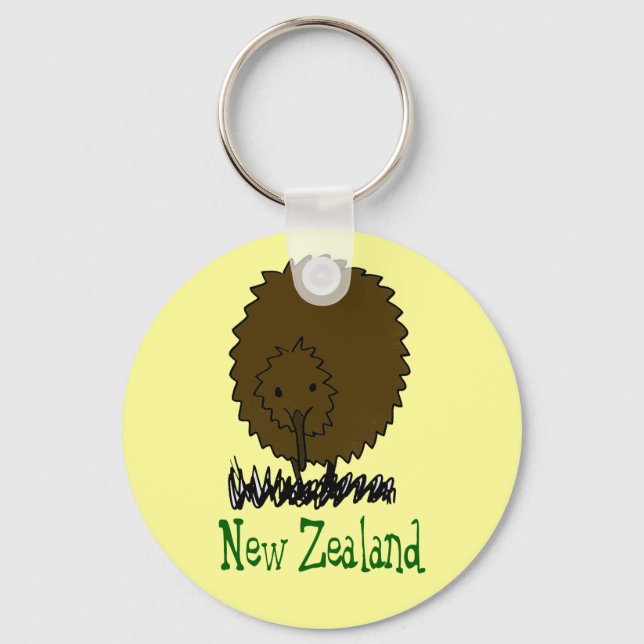 Kiwi Schlüsselanhänger (Vorderseite)