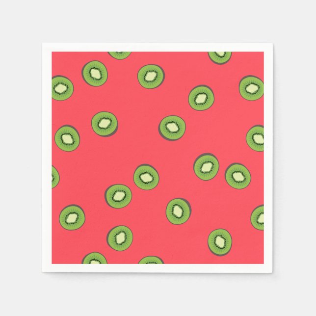 Kiwi Serviette (Vorderseite)