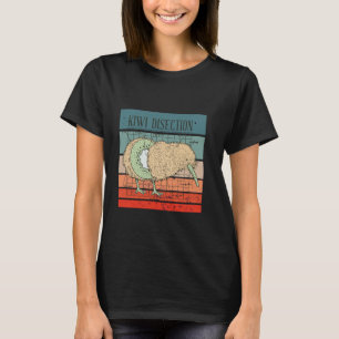 Kiwi Seziervogel Obstanatomie Tiere C T-Shirt